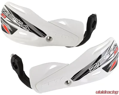 Zeta White Impact X3 Handguard - ZE74-4110