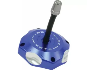 Zeta Blue Billet Gas Cap Suzuki | Yamaha 2000-2019
