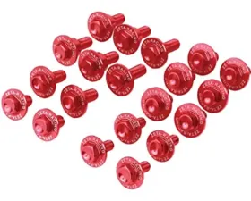 Zeta Red Aluminum Bolt Kit Honda CRF250R | CRF450R 2021-2023