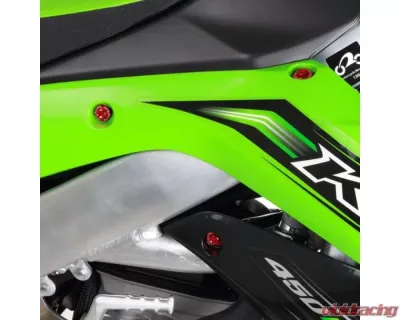 Zeta Red Aluminum Bolt Kit Honda CRF300L Rally | CRF300LRA Rally ABS 2021-2022 - ZE88-5152