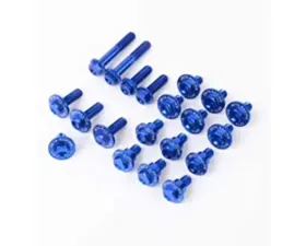 Zeta Blue Aluminum Bolt Kit Kawasaki KX250F | KX450F 2012-2016