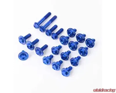 Zeta Blue Aluminum Bolt Kit Kawasaki KX250F | KX450F 2012-2016 - ZE88-5246