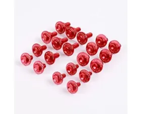 Zeta Red Aluminum Bolt Kit Kawasaki KX250F | KX450F 2016-2023