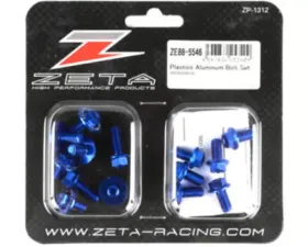 Zeta Blue Aluminum Bolt Kit Suzuki DR-Z400SM 2005-2021