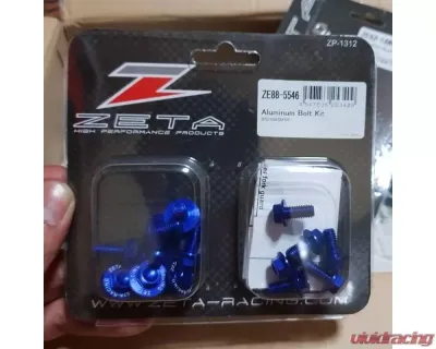 Zeta Blue Aluminum Bolt Kit Yamaha YZ125 | YZ250 2022-2023 - ZE88-5656