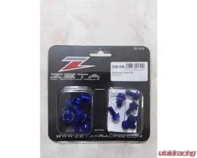 Zeta Blue Aluminum Bolt Kit Yamaha YZ125 | YZ250 2022-2023 - ZE88-5656