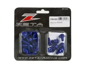 Zeta Blue Aluminum Bolt Kit Yamaha YZ250F | YZ250FX | YZ450F | YZ450FX | 2019-2023