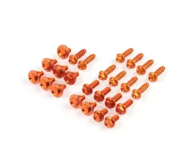 Zeta Orange Aluminum Bolt Kit KTM 125 | 150 | 250 | 300 | 350 | 450 2017-2019