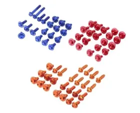 Zeta Orange Aluminum Bolt Kit KTM 150 | 250 | 300 | 350 | 450 2020-2023