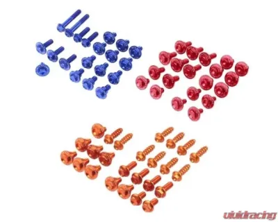 Zeta Orange Aluminum Bolt Kit KTM 150 | 250 | 300 | 350 | 450 2020-2023 - ZE88-5853