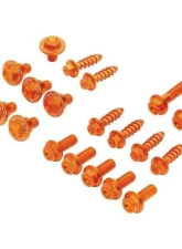 Zeta Orange Aluminum Bolt Kit KTM 150 | 250 | 300 | 350 | 450 2020-2023                                     - ZE88-5853 - Image 2
