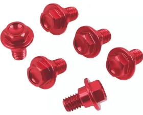 Zeta Red Fork Guard Bolt Suzuki RM-Z250 | RM-Z450 2008-2022
