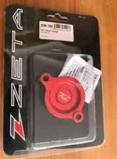 Zeta Red Oil Filter Cover Honda CRF250R | CRF250RX 2018-2019                                     - ZE90-1043 - Image 3