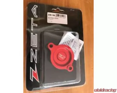 Zeta Red Oil Filter Cover Honda CRF250R | CRF250RX 2018-2019 - ZE90-1043