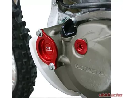 Zeta Blue Oil Filter Cover Yamaha WR250F | WR450F 2015-2023 - ZE90-1362