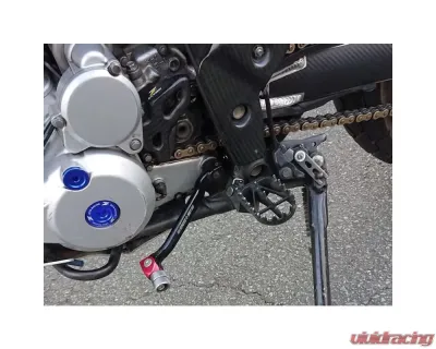 Zeta Red Revolver Shift Levers Kawasaki KLX250 | KLX300 2009-2013 - ZE90-3142