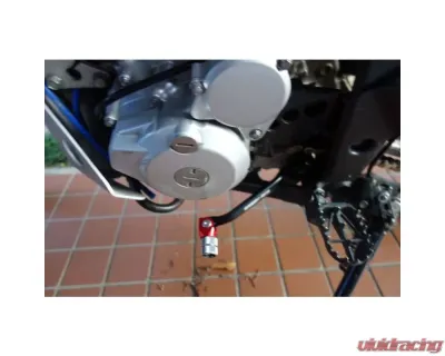 Zeta Red Revolver Shift Levers Kawasaki KLX250 | KLX300 2009-2013 - ZE90-3142