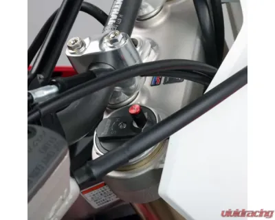 Zeta 2Pieces Red Fork Top Bleeder S-Type Showa KYB Honda CRF450L | Kawasaki KLX450R | Yamaha 1998-2023 - ZE91-1326