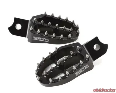 Zeta Blue Aluminum Footpegs Husqvarna FE | FS | FX | TE | TX | KTM 250 | 300 | 350 | 450 | 500 2017-2023 - ZE93-1823