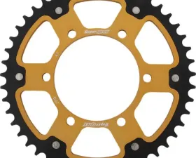Supersprox Rear Stealth Sprocket Aluminum Steel 47T-520 Gold Triumph