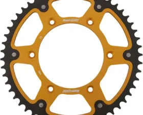 Supersprox Rear Stealth Sprocket Aluminum Steel 53T-520 Gold Husaberg | Husqvarna | KTM