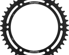 Supersprox Rear Stealth Sprocket Aluminum Steel 43T-520 Black Kawasaki