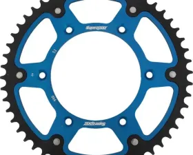 Supersprox Rear Edge Sprocket Steel 43T-525 Black Honda