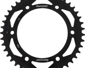 Supersprox Rear Sprocket Steel 40T-530 Black Kawasaki | Suzuki