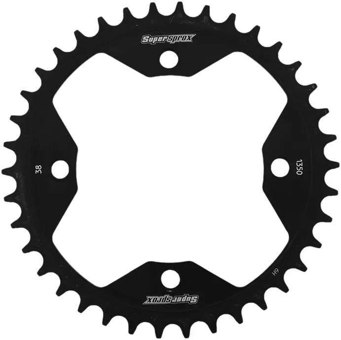 Supersprox Rear Sprocket Steel 43T-520 Black Honda - RFE-1308-43-BLK