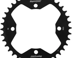Supersprox Rear Sprocket Steel 43T-520 Black Honda