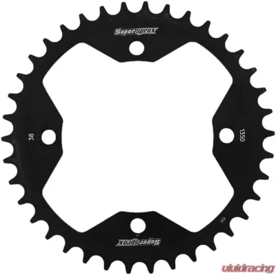 Supersprox Rear Sprocket Steel 43T-520 Black Honda - RFE-1308-43-BLK