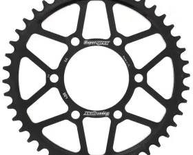 Supersprox Rear Stealth Sprocket Aluminum Steel 42T-520 Slv Ducati