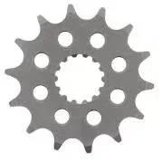 Supersprox Rear Edge Sprocket Steel 42T-520 Black Honda | Kawasaki | Suzuki | Yamaha - RFA-486-42-BLK