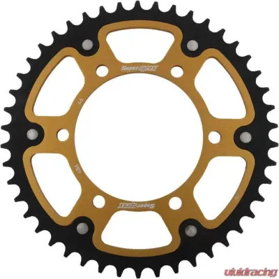 Supersprox Rear Sprocket Steel 43T-530 Black Honda - RFE-302-43-BLK