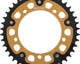 Supersprox Rear Sprocket Steel 43T-530 Black Honda | Triumph