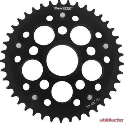 Supersprox Rear Sprocket Steel 38T-525 Black KTM - RFE-613-38-BLK