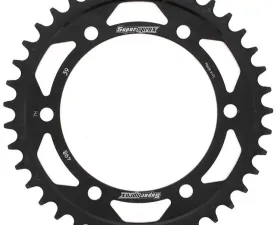 Supersprox Rear Sprocket Steel 44T-525 Black APR