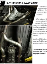 ISR Performance S-Chassis LS Swap Y-Pipe                                     - IS-240LS-Y - Image 4