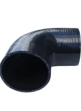 ISR Performance 4.00" 90 Degree Black Silicone Coupler for Sport Compact Vehicles                                     - IS-90400 - Image 2
