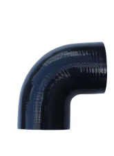 ISR Performance 4.00" 90 Degree Black Silicone Coupler for Sport Compact Vehicles                                     - IS-90400 - Image 2