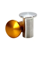 ISR Performance Silver Drift Knob Button Nissan 240sx                                     - IS-DKB240-S - Image 5