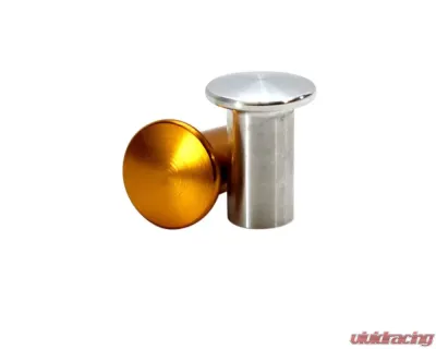ISR Performance Silver Drift Knob Button Nissan 240sx - IS-DKB240-S