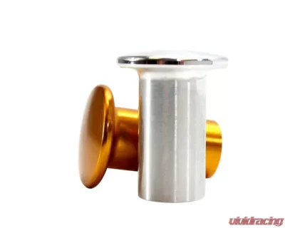 ISR Performance Silver Drift Knob Button Nissan 240sx - IS-DKB240-S