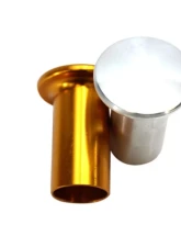 ISR Performance Silver Drift Knob Button Nissan 240sx                                     - IS-DKB240-S - Image 3