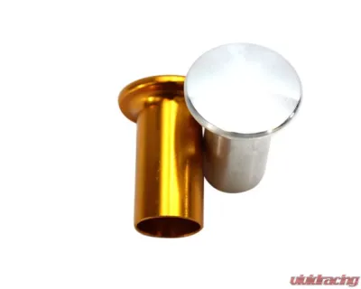 ISR Performance Silver Drift Knob Button Nissan 240sx - IS-DKB240-S