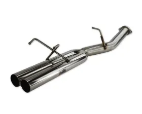 ISR Performance EP (Straight Pipes) Dual Tip Exhaust 3" Nissan 240sx S13 1989-1994