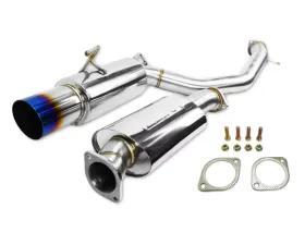 ISR Performance Single GT Exhaust With Burnt Tip Nissan 370Z
