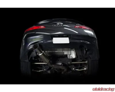 ISR Performance Single GT Exhaust for Infiniti G37 Coupe RWD 2008-2013, Stainless Steel - IS-GT-G37C