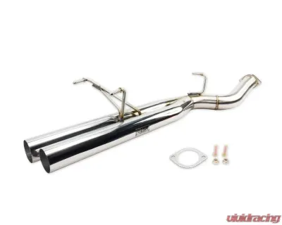 ISR Performance Series II EP Dual Rear Section Only Nissan 240sx S13 1989-1994 - IS-S2RO-EPD-S13