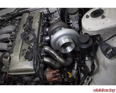 ISR Performance MVS SCH10 RamHorn Top Mount Manifold Nissan KA24DE S13 | S14 - IS-SSHT-NKAT